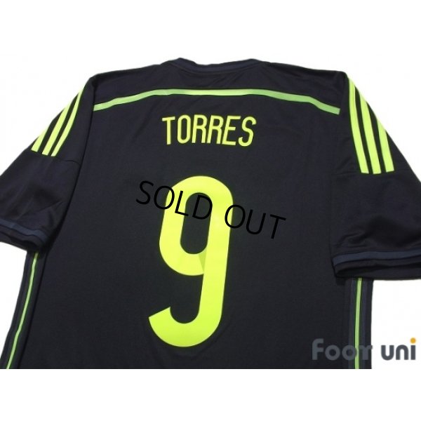 Photo4: Spain 2014 Away Shirt #9 Torres FIFA World Champions 2010 Patch/Badge w/tags