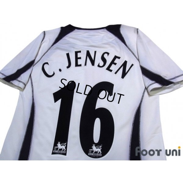 Photo4: Fulham 2006-2007 Home Shirt #16 Claus Jensen w/tags
