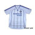 Photo1: Chelsea 2006-2007 Away Authentic Shirt #6 Carvalho (1)