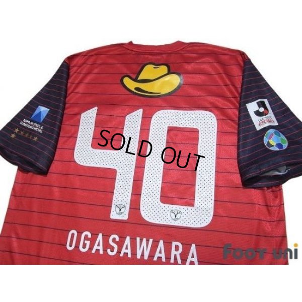 Photo4: Kashima Antlers 2013 Home Shirt #40 Mitsuo Ogasawara w/tags