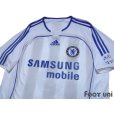 Photo3: Chelsea 2006-2007 Away Authentic Shirt #6 Carvalho