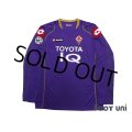 Fiorentina 2008-2009 Home Long Sleeve Shirt #11 Gilardino Lega Calcio Serie A Tim Patch/Badge