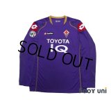 Fiorentina 2008-2009 Home Long Sleeve Shirt #11 Gilardino Lega Calcio Serie A Tim Patch/Badge