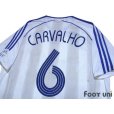 Photo4: Chelsea 2006-2007 Away Authentic Shirt #6 Carvalho