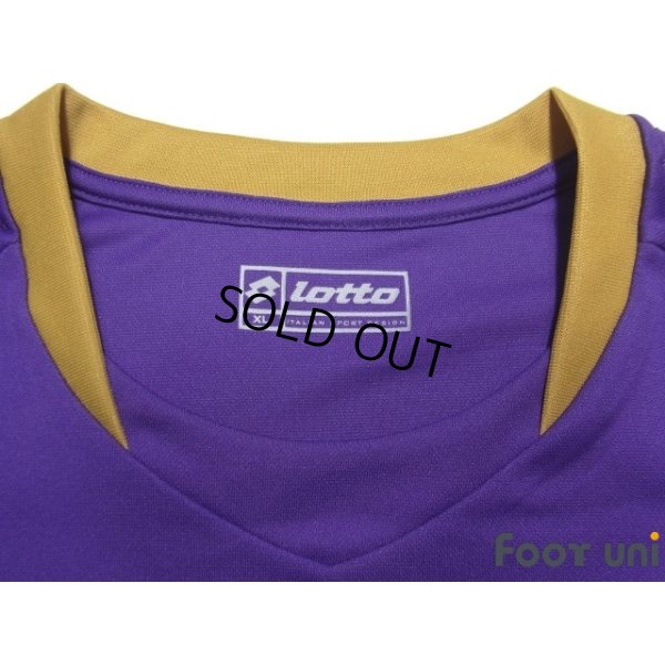 Photo5: Fiorentina 2008-2009 Home Long Sleeve Shirt #11 Gilardino Lega Calcio Serie A Tim Patch/Badge