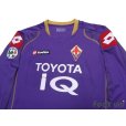 Photo3: Fiorentina 2008-2009 Home Long Sleeve Shirt #11 Gilardino Lega Calcio Serie A Tim Patch/Badge
