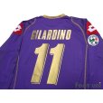Photo4: Fiorentina 2008-2009 Home Long Sleeve Shirt #11 Gilardino Lega Calcio Serie A Tim Patch/Badge