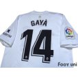 Photo4: Valencia 2018-2019 Home Centenario Shirt #14 Jose Luis Gaya La Liga Patch/Badge