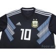 Photo3: Argentina 2018 Away Shirt #10 Messi