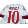 Photo4: AC Milan 2015-2016 Away Shirt #10 Keisuke Honda w/tags