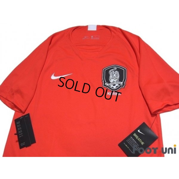 Photo3: Korea 2018 Home Shirt w/tags