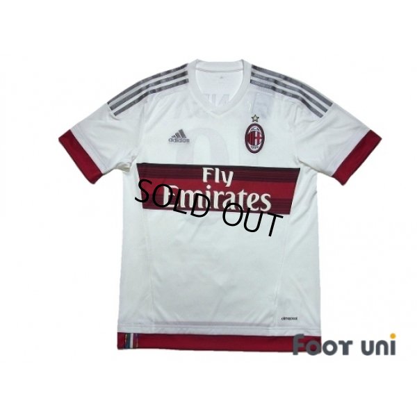 Photo1: AC Milan 2015-2016 Away Shirt #10 Keisuke Honda w/tags