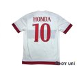 Photo2: AC Milan 2015-2016 Away Shirt #10 Keisuke Honda w/tags (2)