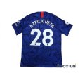 Photo2: Chelsea 2019-2020 Home Shirt #28 Azpilicueta Premier League Patch/Badge (2)