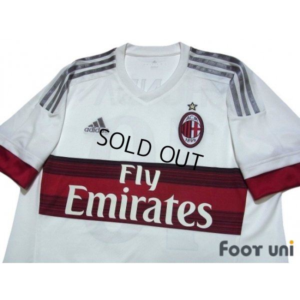Photo3: AC Milan 2015-2016 Away Shirt #10 Keisuke Honda w/tags