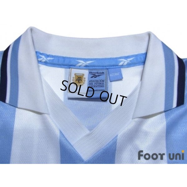 Photo5: Argentina 1999 Home shirt #9 Batistuta