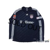 Bayern Munich 2008-2009 Away Player Long Sleeve Autographed Shirt #9 Toni Bundesliga Patch/Badge