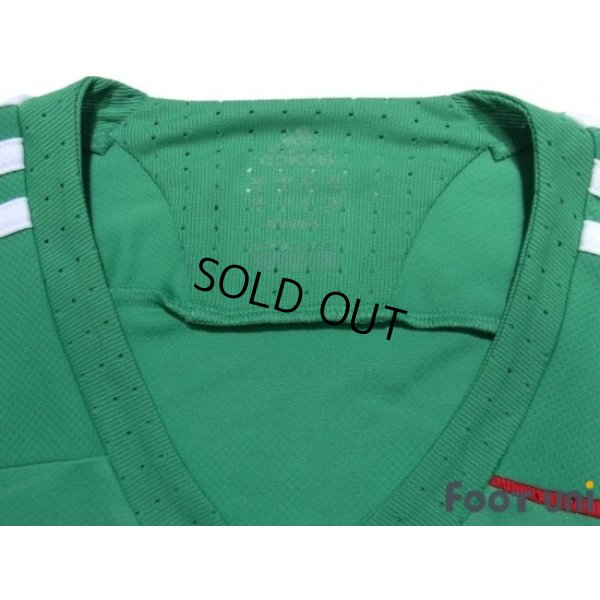 Photo5: Mexico 2008-2009 Home Three quarter sleeve Shirt #18 Andres Guardado