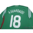 Photo4: Mexico 2008-2009 Home Three quarter sleeve Shirt #18 Andres Guardado