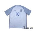 Photo1: England Euro 2016 Home Shirt #10 Rooney (1)