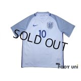 England Euro 2016 Home Shirt #10 Rooney