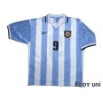 Photo1: Argentina 1999 Home shirt #9 Batistuta (1)