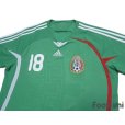 Photo3: Mexico 2008-2009 Home Three quarter sleeve Shirt #18 Andres Guardado