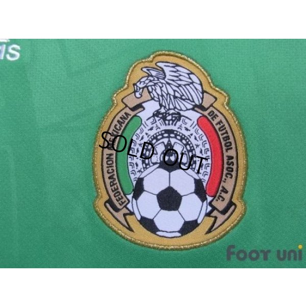 Photo6: Mexico 2008-2009 Home Three quarter sleeve Shirt #18 Andres Guardado