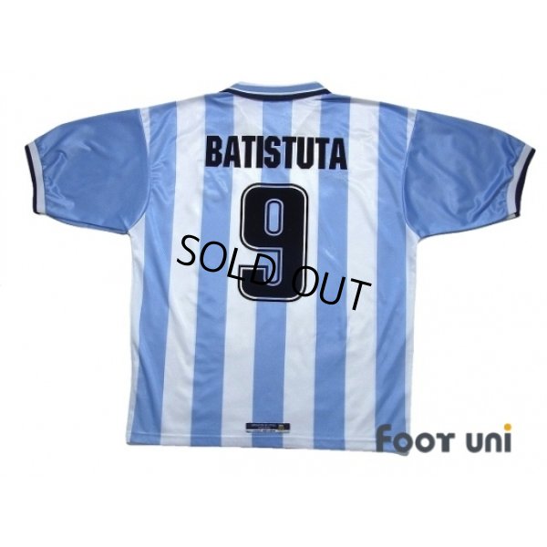 Photo2: Argentina 1999 Home shirt #9 Batistuta