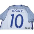 Photo4: England Euro 2016 Home Shirt #10 Rooney