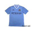 Photo1: Manchester City 2011-2012 Home Shirt (1)