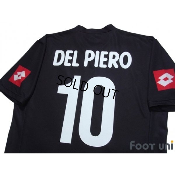 Photo4: Juventus 2001-2002 Away Shirt #10 Del Piero For CL