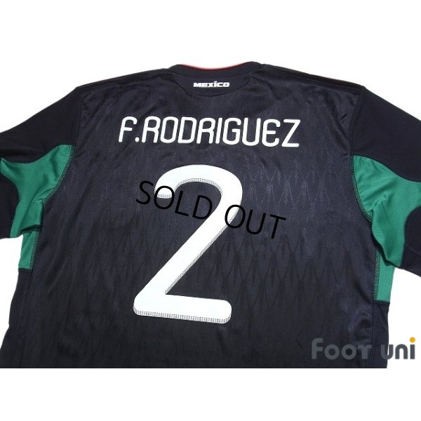 Photo4: Mexico 2010 Away Shirt #2 Francisco Rodriguez
