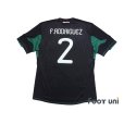 Photo2: Mexico 2010 Away Shirt #2 Francisco Rodriguez (2)