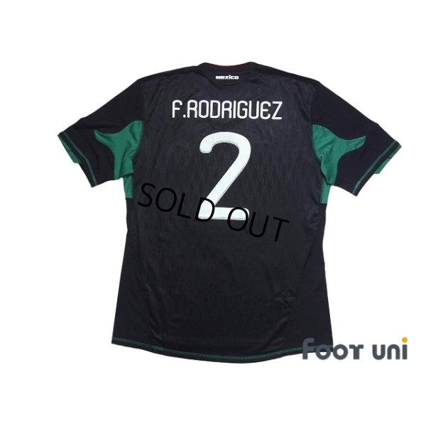 Photo2: Mexico 2010 Away Shirt #2 Francisco Rodriguez