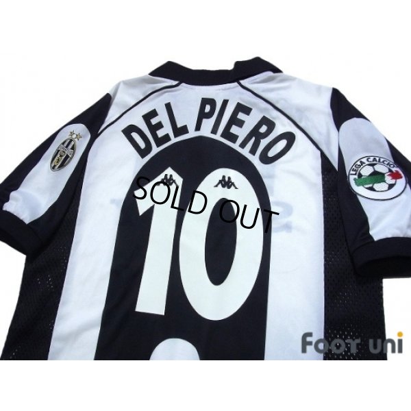 Photo4: Juventus 1997-1998 Home Shirt #10 Del Piero Lega Calcio Patch/Badge