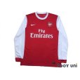 Photo1: Arsenal 2011-2012 Home Long Sleeve Shirt #4 Cesc Fàbregas (1)