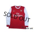Arsenal 2011-2012 Home Long Sleeve Shirt #4 Cesc Fàbregas