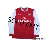 Arsenal 2011-2012 Home Long Sleeve Shirt #4 Cesc Fàbregas