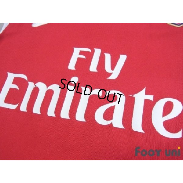 Photo7: Arsenal 2011-2012 Home Long Sleeve Shirt #4 Cesc Fàbregas