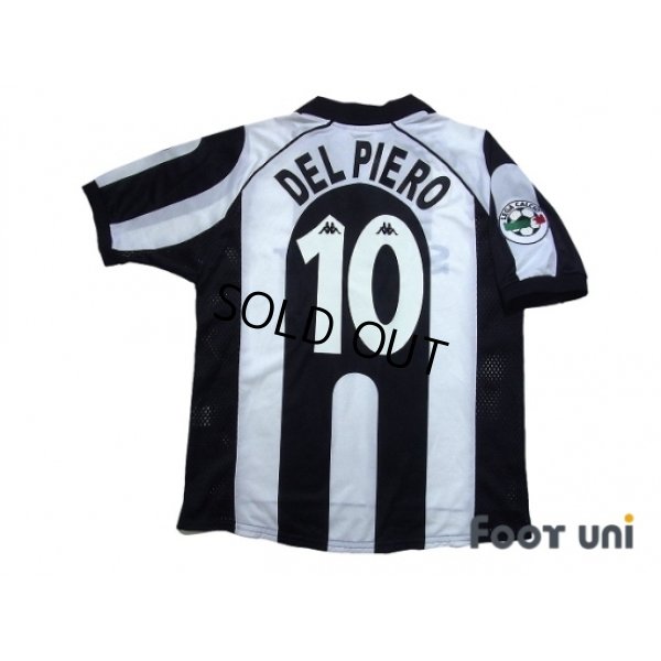 Photo2: Juventus 1997-1998 Home Shirt #10 Del Piero Lega Calcio Patch/Badge