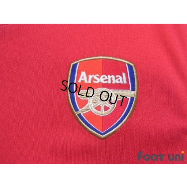 Photo6: Arsenal 2011-2012 Home Long Sleeve Shirt #4 Cesc Fàbregas