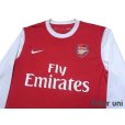 Photo3: Arsenal 2011-2012 Home Long Sleeve Shirt #4 Cesc Fàbregas