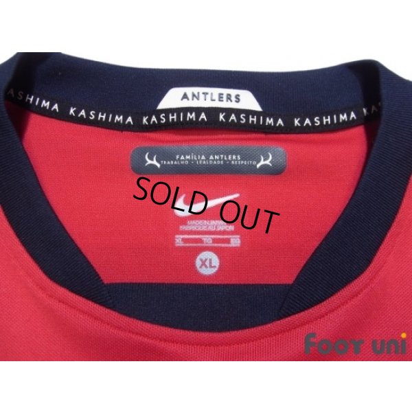Photo4: Kashima Antlers 2010 Home Long Sleeve Shirt