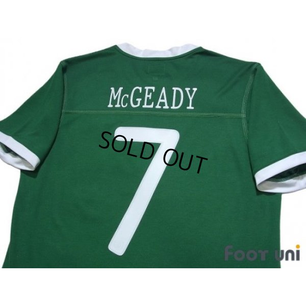 Photo4: Ireland 2010 Home Shirt #7 McGeady