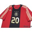 Photo3: Germany 2008 Away Shirt #20 Podolski