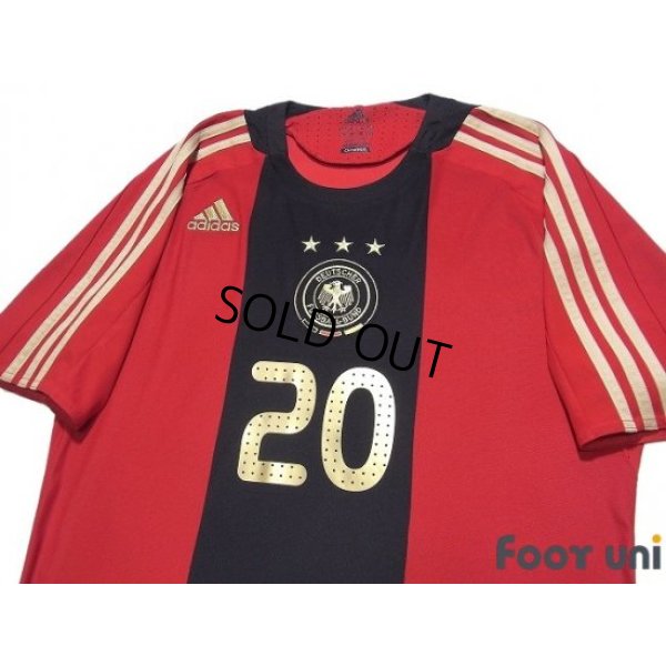Photo3: Germany 2008 Away Shirt #20 Podolski