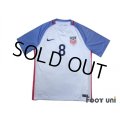 USA 2016 Home Shirt #8 Clint Dempsey