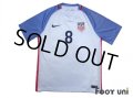 USA 2016 Home Shirt #8 Clint Dempsey