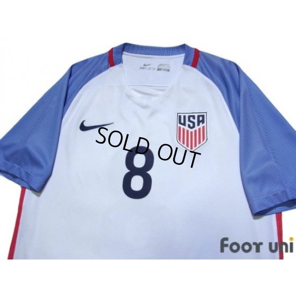 Photo3: USA 2016 Home Shirt #8 Clint Dempsey